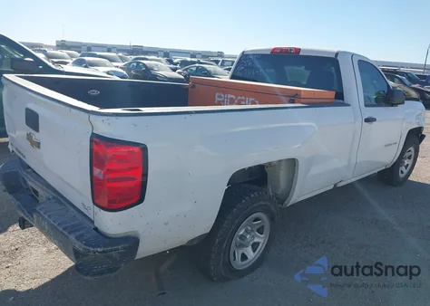 2018 Chevrolet Silverado 1500 Wt из США, поврежденный, VIN 1GCNCNEC8JZ331645